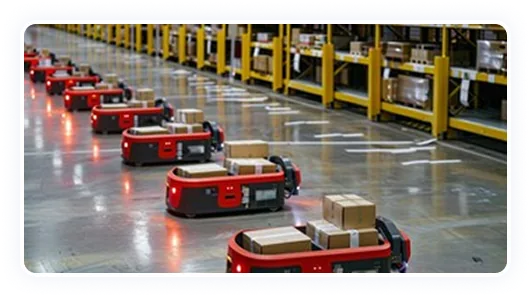 Coordinated AGV Movement